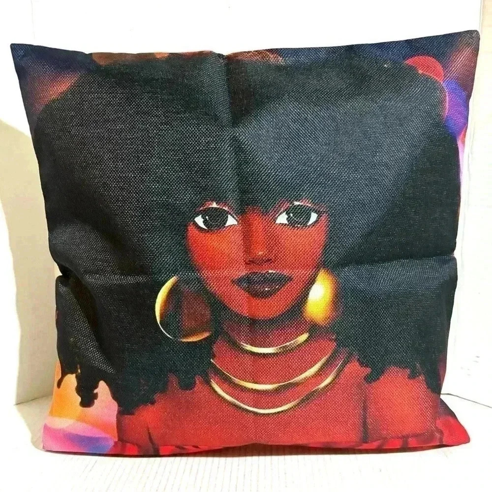Add some tribal flair to your decor handcrafted zippered pillow case